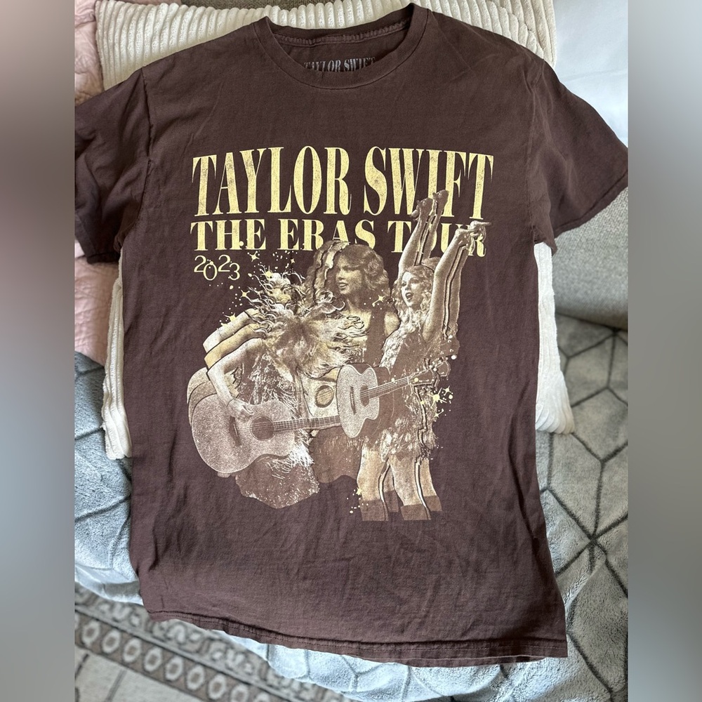 Taylor Swift The Eras Tour Brown T-Shirt